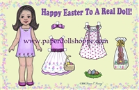 "Happy Easter" Well Wisher Card (D)