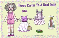 "Happy Easter" Well Wisher Card (L)