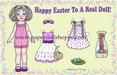 "Happy Easter" Well Wisher Card (L)