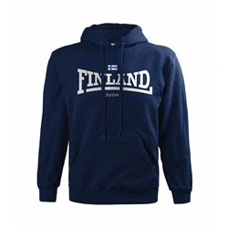 Suomi Finland Lonsdale Hoodie, dark blue, unisex