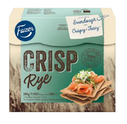 Fazer Rye Crisp (Ruis Hapankorppu), 200g