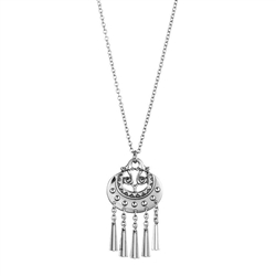 Kalevala Koru Jewelry MOON GODDESS (KUUTAR) Pendant Necklace, silver