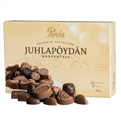 Panda Chocolate Box  Favourite Collection (Juhlapoydan Konvehdit), 300 g