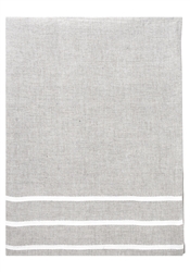 Lapuan Kankurit USVA Bath Towel, linen/white, 70x130 cm, soft washed 100 % linen