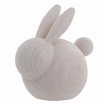 Aarikka BUNNY Wooden Table Decoration, white