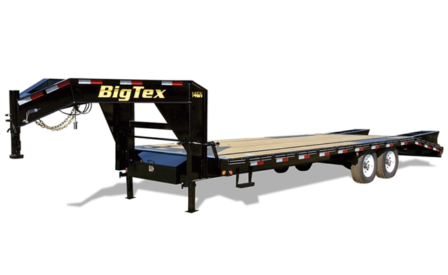 14GN Single Wheel Tandem Axle Gooseneck Trailer, trailers, Burgoon Company, Big Tex Trailers