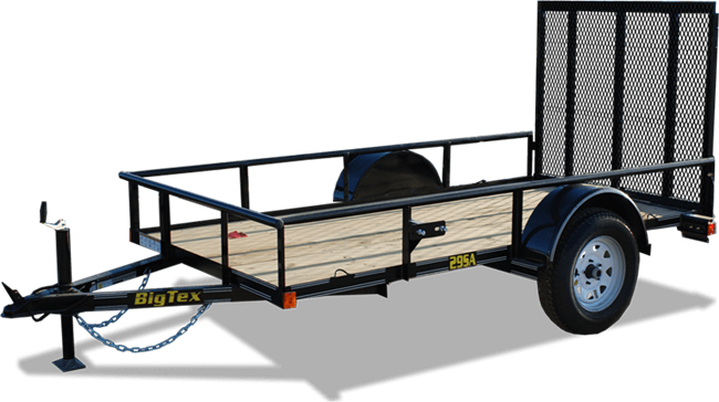 29SA Economy Single Axle Utility Trailer, trailers, Burgoon Company, Big Tex Trailers