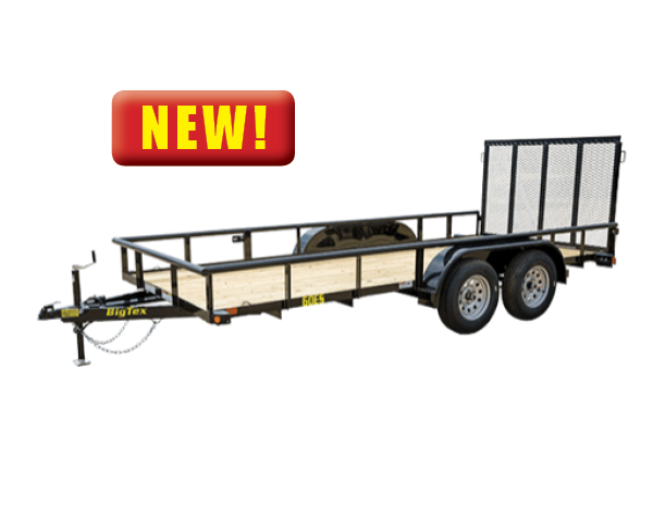 60ES Economy Tandem Axle Pipe Top Utility Trailer