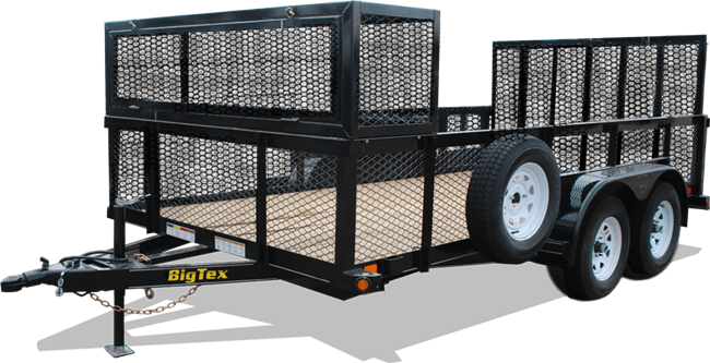 70LR Tandem Axle Landscape Trailer, trailers, Burgoon Company, Big Tex Trailers