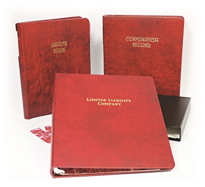 12L Washington LLC Record Book Kit (Two Post)