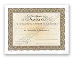 Goes 445CA Certificate of Award