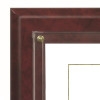 C8 Continental Series Plaque - Burgundy Marble