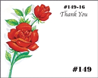 Falls 149 Enclosure Card - Two Red Roses