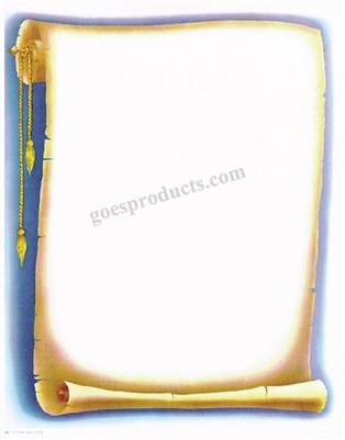 Golden Tassel Scroll