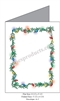 Christmas Lights with Garland Baronial Card