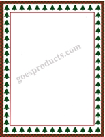 Christmas Tree Border