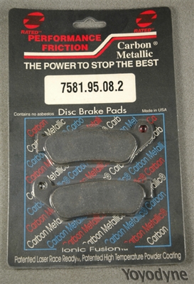 7581 Performance Friction Carbon Metallic Racing High Performance Brake Pad Set