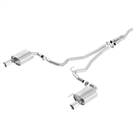 MUSTANG 2.3L ECOBOOST SPORT CAT BACK EXHAUST SYSTEM CHROME (2015)