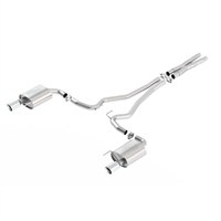 MUSTANG 5.0L TOURING CAT BACK EXHAUST SYSTEM CHROME (2015)