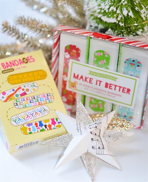Bandaids: Christmas  & Sewing Box- 1 left