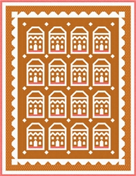 Gingerbread House Quilt Kit