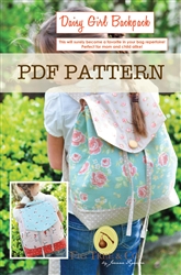 Daisy Girl Backpack Downloadable
