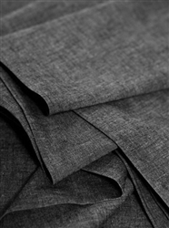 Black Crossweave Fabric