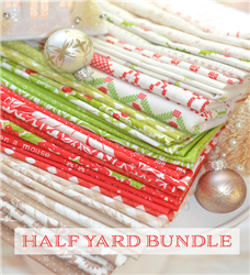 Christmas Stitched Half Yard Bundle Pre Order- 1 Left
