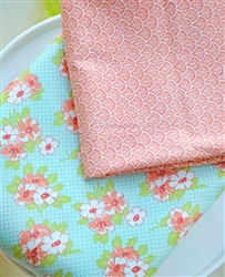 FARMHOUSE MYSTERY BACKING SET: AQUA ROSE 1 left!