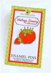 Enamel Pin: Tomato Pincushion