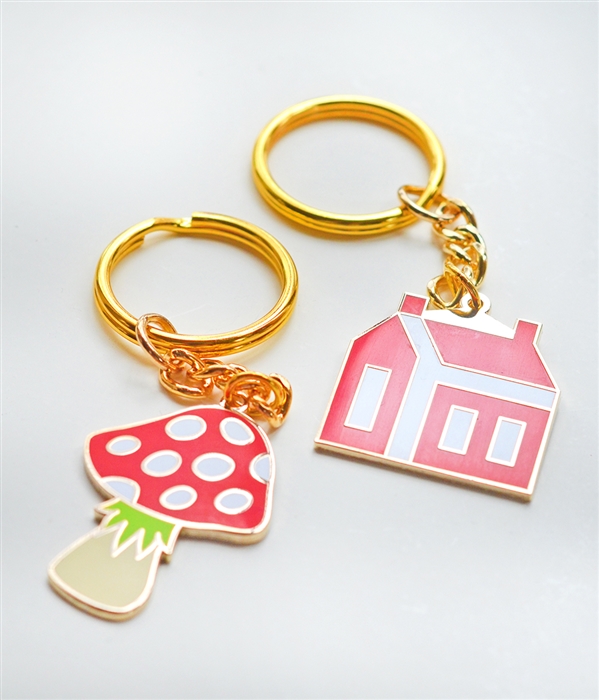 NEW Fig Tree Key Chain Duo