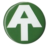 Green AT Logo Magnet