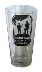 Mountain Crossings Pint Glass
