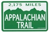 Appalachian Trail Milage Sticker
