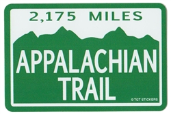 Appalachian Trail Milage Sticker