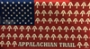 American Flag Appalachian Trail Sticker