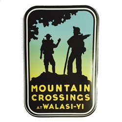 Mountain Crossings Sticker