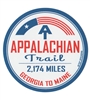 Appalachian Trail For President Sticker