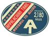 Patriotic Appalachian Trail Sticker