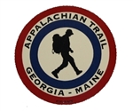 Appalachian Trail Georgia to Maine Bullseye Sticker