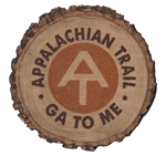 Appalachian Trail Wood Cut Magnet