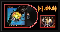 Def Leppard Pyromania Vinyl Album Collage Frm.