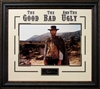 Clint Eastwood "The Good/Bad/Ugly" Framed