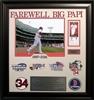 David Ortiz "Farewell Big Papi" 11x14 w/World Series and Red Sox Logos