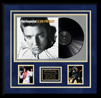 The Essential Elvis Presley Vinyl Album Collage Frm.