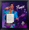 PRINCE COMMEMORATIVE LYRICS 3D COLLAGE FRM