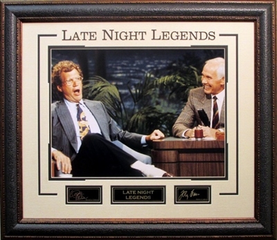 Late Night Legends - Letterman & Carson