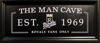 Kansas City Royals The Man Cave Sign