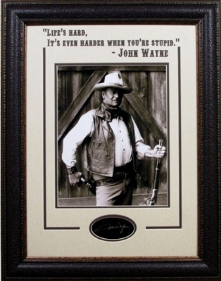 John Wayne Framed