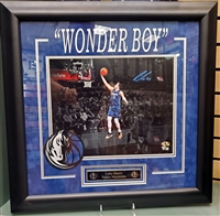 Luka Doncic Signed 11x14 Framed w/Logo